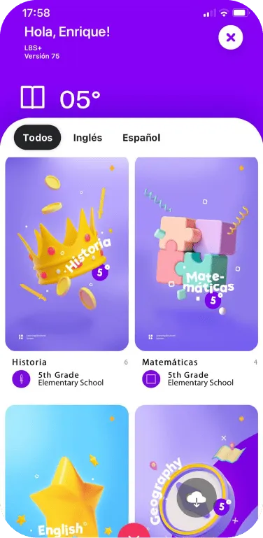 LBS+ App Screen 1